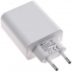 2-Port USB rychlonabíjačka USB PD/QC Adapter 45 W biela originál_1