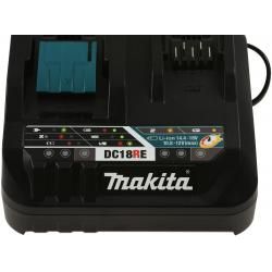 Makita dvojitá nabíjačka Typ DC18RE, 198720-9 pre 10,8 & 12V CXT-aku & 14,4 & 18V-LXT-aku originál_2