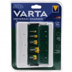 VARTA aku Universal-nabíjačka pre AA, AAA, C, D oder 1x 9V NiMH aku originál