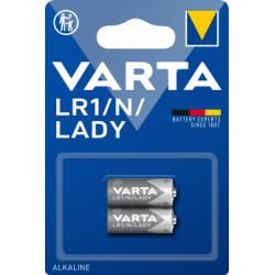 Varta batéria alkalická, LR1 N LADY 1.5V 2ks balenie originál