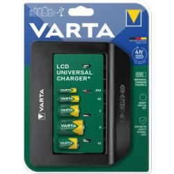 Varta nabíjačka LCD Universal s USB výstupom pre AA / AAA / C / D & 9V aku originál