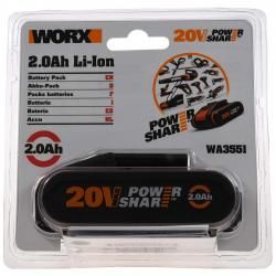 WORX WA3551.1 aku 20V 2Ah Li-Ion_1